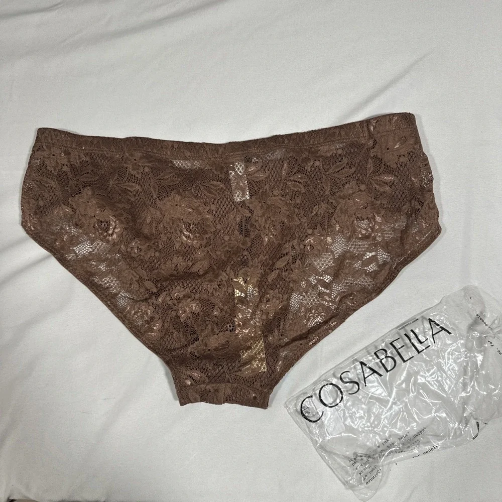 NWT Cosabella [ Mens Large ] Never Say Never Comfort Micro Brief in Brown T2243